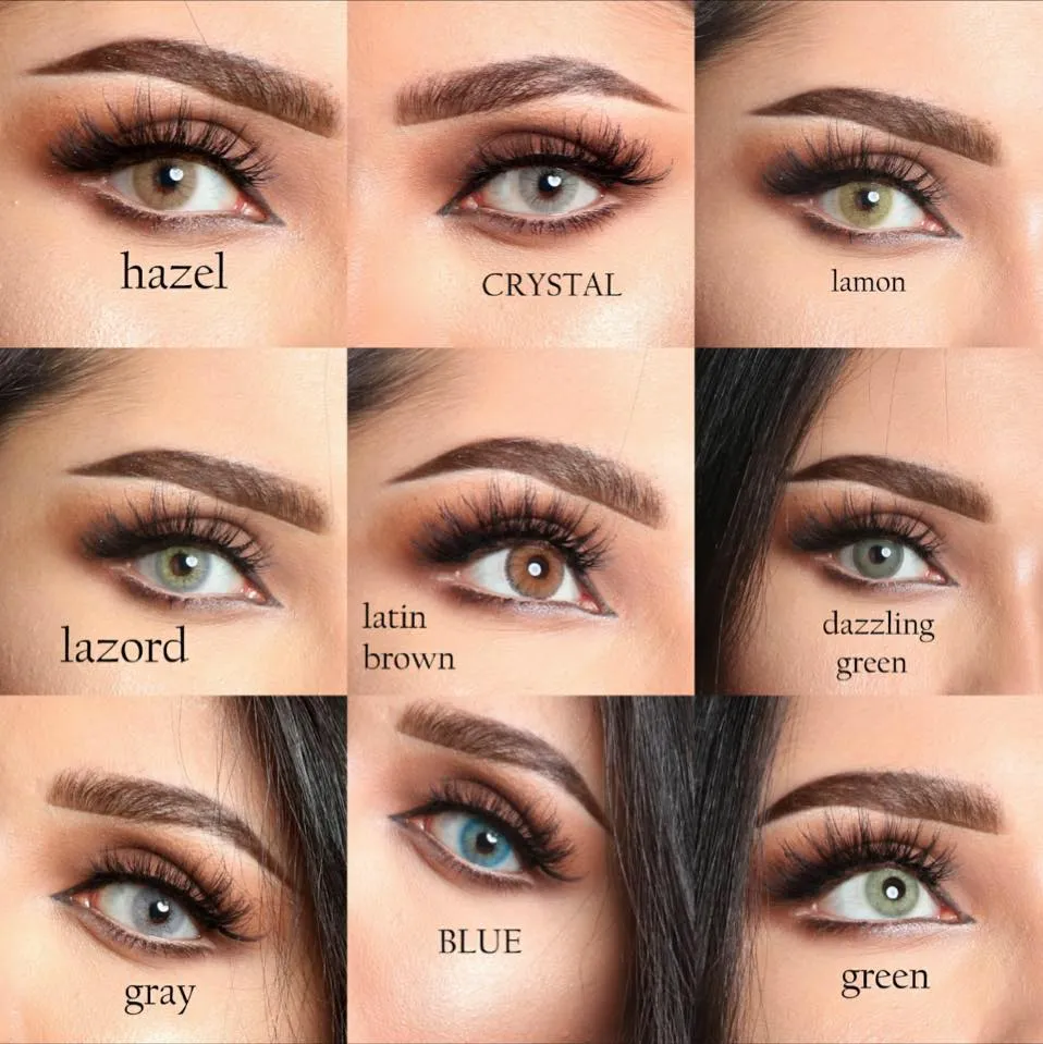 Luminous Color Contact Lenses | Plain Contact Lens Pair + Free Solution Kit - Image 12