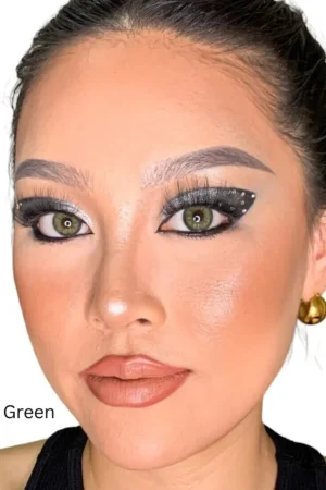 African Green | Yearly Contact Lenses | 1 Pair + Free Solution Kit