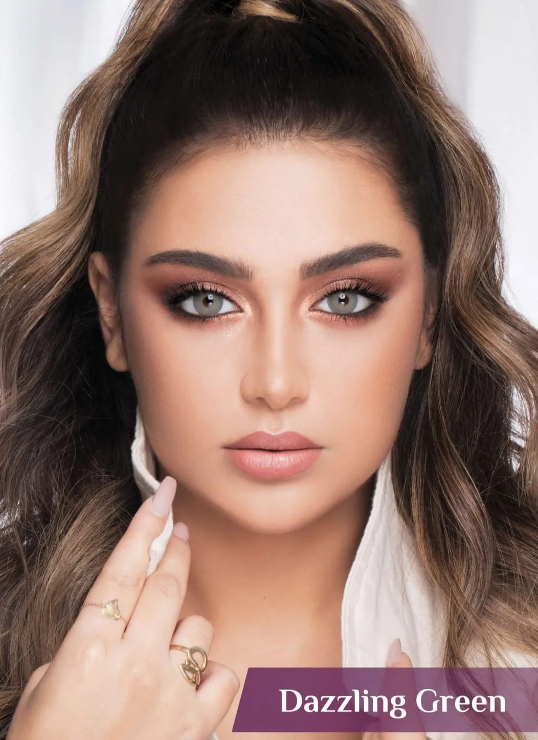 Luminous Color Contact Lenses | Plain Contact Lens Pair + Free Solution Kit - Image 3