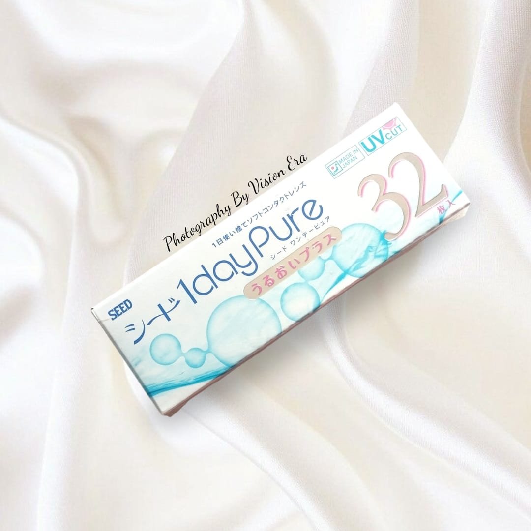 Seed's 1 Day Pure | Dailies Contacts | Transparent 1-Day Lenses | Japanese 1-Day Contact Lenses