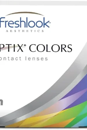 Alcon | Air Optix | Freshlook Aesthetics | Colored Contact Lenses Pair (-ve Power)