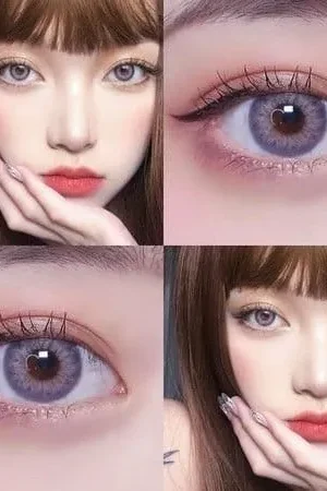 DNA Taylor Violet | Yearly Contact Lenses | 1Pair + Free Solution Kit