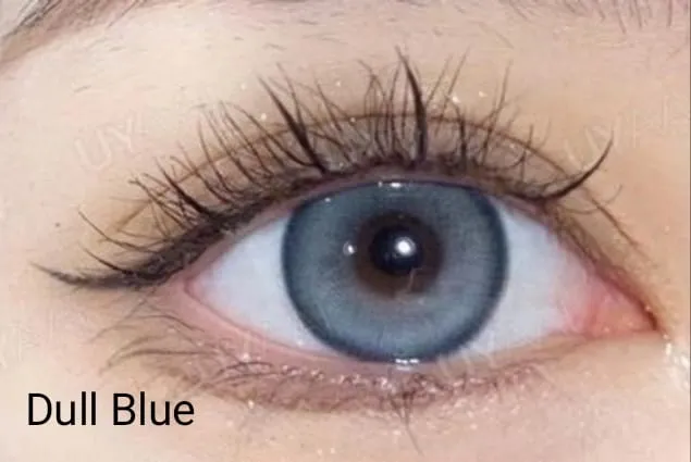 Dull Blue Colored Lenses | Plain Lenses | Cosmetic Lenses - Image 2