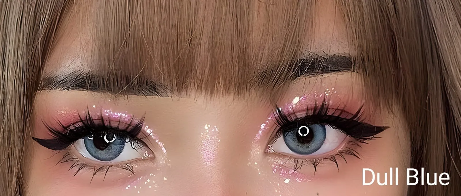 Dull Blue Colored Lenses | Plain Lenses | Cosmetic Lenses