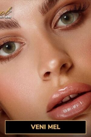 Venicol Colored Lenses Classic Series | Yearly Plain Contact Lenses | 1 Pair + Solution kit