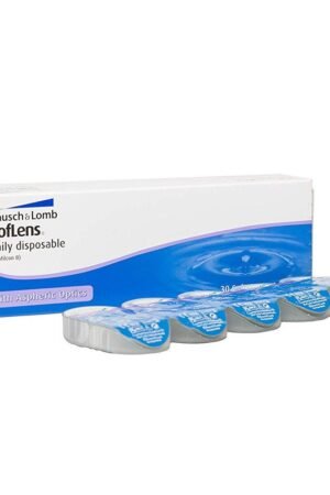 Bausch+Lomb Softlens Daily Disposals | 1-Day Clear Contact Lenses | Box (15 Pairs)