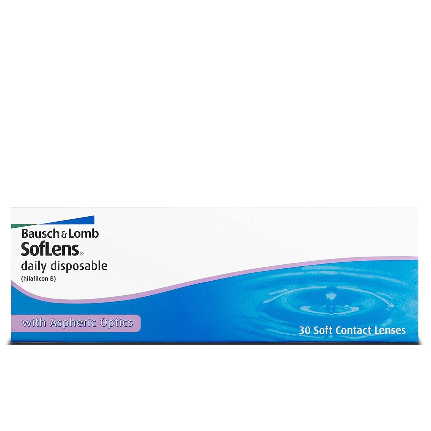 Bausch+Lomb Softlens Daily Disposals | 1-Day Clear Contact Lenses | Trial Pair + Free Lens Case - Image 2